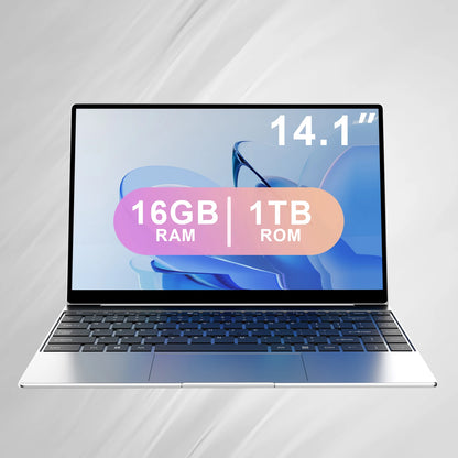 Tethered Oasis 14.1" Laptop – Intel 4405U, 16GB RAM, Windows 11 Pro, Ultra Slim