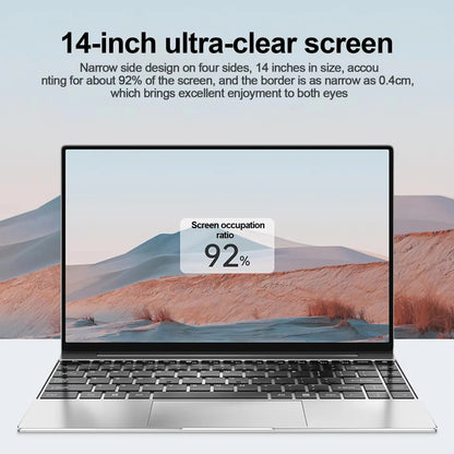 Tethered Oasis 14.1" Laptop – Intel 4405U, 16GB RAM, Windows 11 Pro, Ultra Slim