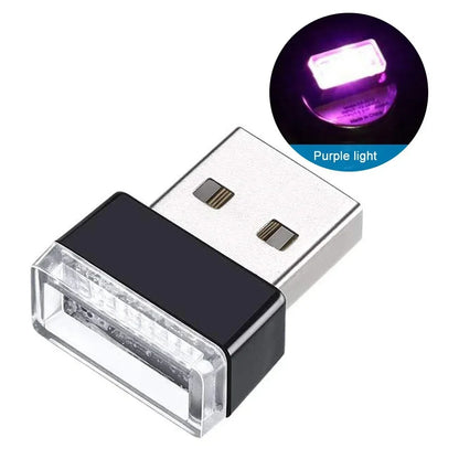 Mini USB LED Ambient Light – Plug & Play Lamp for Car, Laptop & Power Bank
