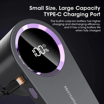 Electric Lint Remover with LED Display & USB Charging
