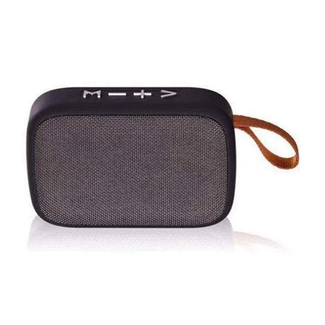 Mini Portable Bluetooth 5.0 Speaker – with FM Radio, TF Card & Built-In Battery