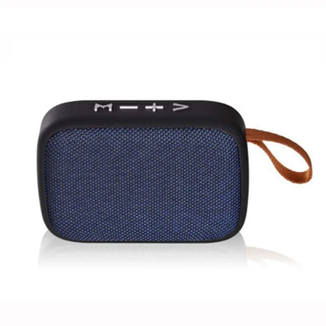 Mini Portable Bluetooth 5.0 Speaker – with FM Radio, TF Card & Built-In Battery