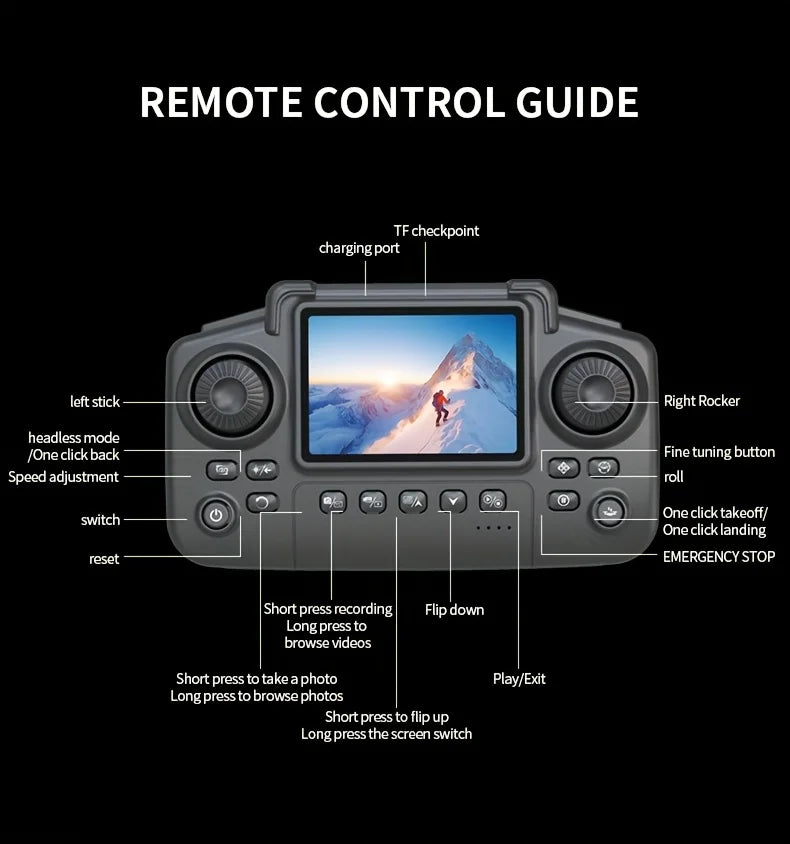 The 2026 PRO MAX Foldable Drone