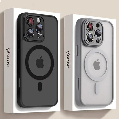Matte MagSafe iPhone Case — Shockproof, Anti-Fingerprint, Slim Fit
