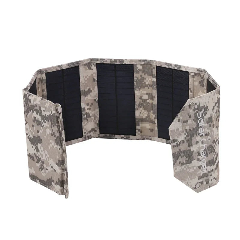 Tethered Oasis 100W Folding Solar Panel – Portable USB Charger for Camping & Outdoors