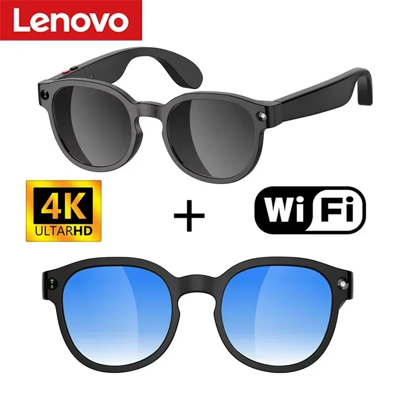 AI Smart Glasses 4K – Camera, Bluetooth, AI Translation.