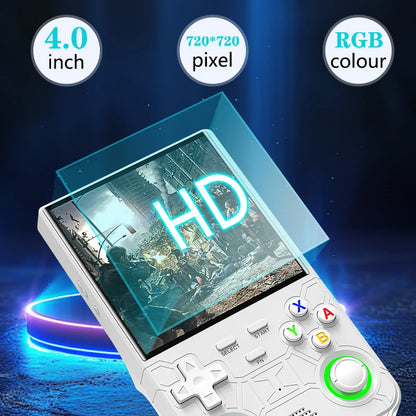 Tethered Oasis Ultra Retro Handheld Game Console – 15,000 Games, 4" Screen, 64GB/128GB