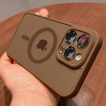 Matte MagSafe iPhone Case — Shockproof, Anti-Fingerprint, Slim Fit