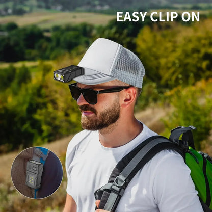 Mini Rechargeable LED Flashlight – 8 Modes, Magnetic Base & USB-C Charging