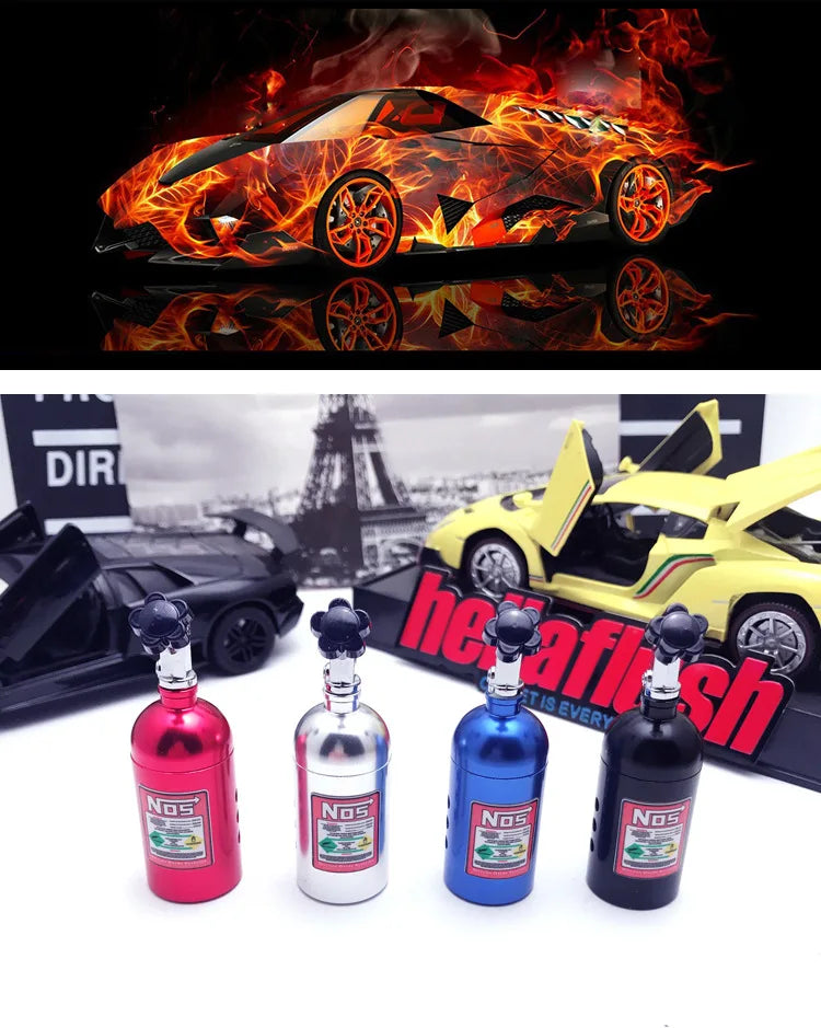 NOS Bottle Car Air Freshener – Air Vent Fragrance Accessory