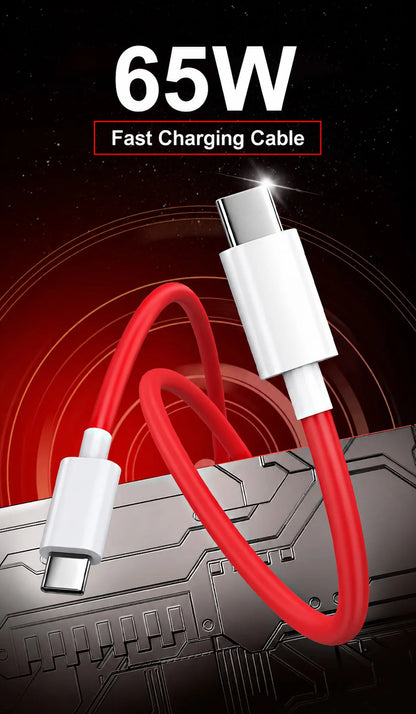 65W Fast Charging USB-C Cable