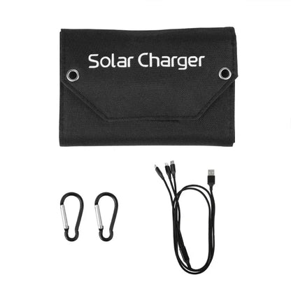 Tethered Oasis 100W Folding Solar Panel – Portable USB Charger for Camping & Outdoors