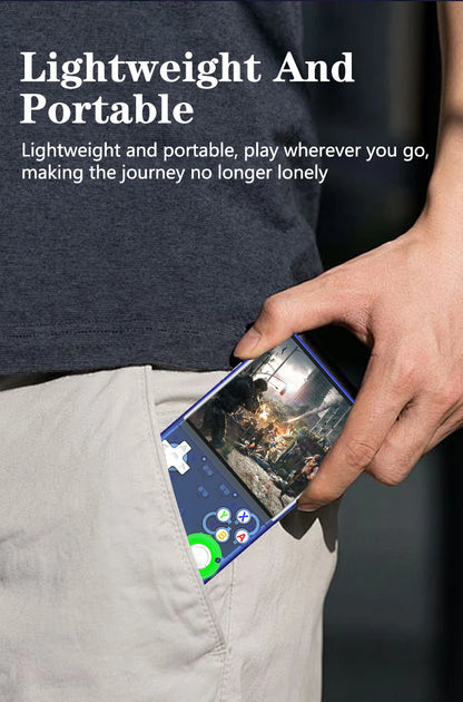 Tethered Oasis Ultra Retro Handheld Game Console – 15,000 Games, 4" Screen, 64GB/128GB