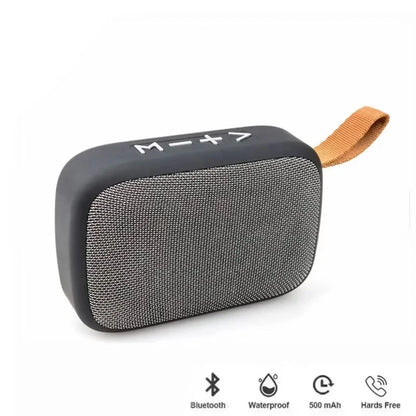 Mini Portable Bluetooth 5.0 Speaker – with FM Radio, TF Card & Built-In Battery