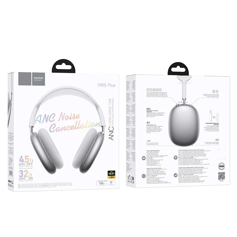 Tethered Oasis Wireless Noise-Cancelling Headphones