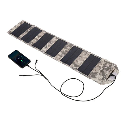 Tethered Oasis 100W Folding Solar Panel – Portable USB Charger for Camping & Outdoors