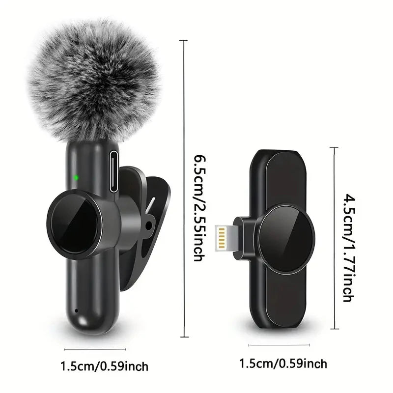 Wireless  Microphone for iPhone & Android