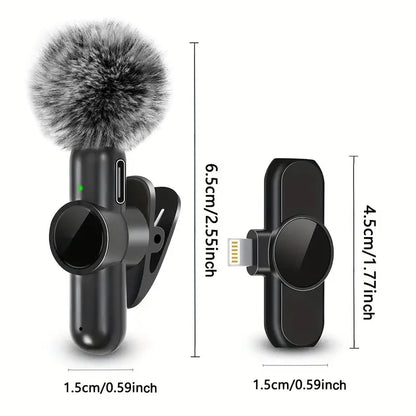 Wireless  Microphone for iPhone & Android