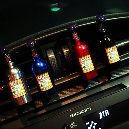 NOS Bottle Car Air Freshener – Air Vent Fragrance Accessory