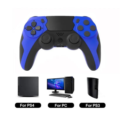 Wireless Gamepad with Six-Axis Gyroscope & Dual Vibration for PS4, PS3 & PC
