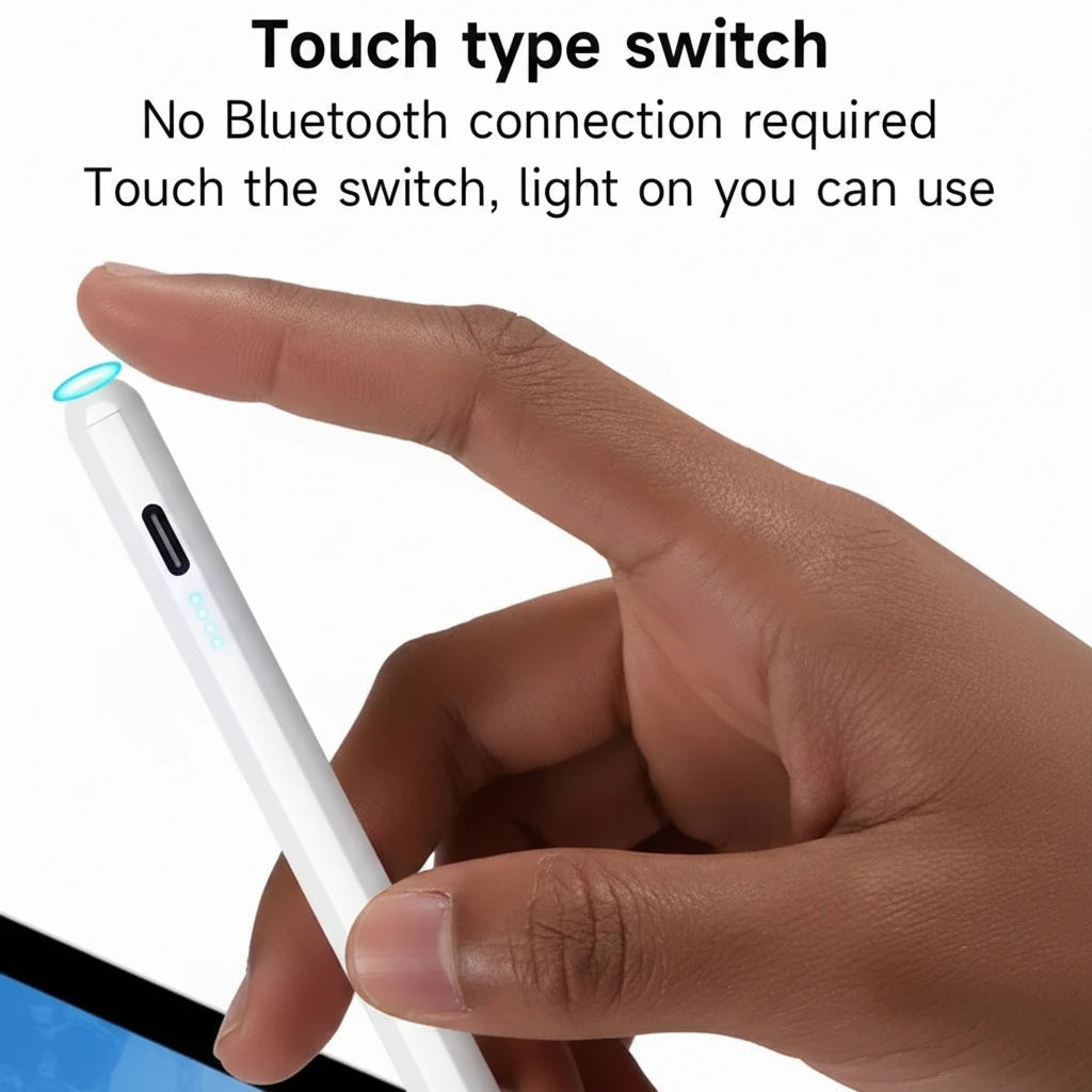 hand holding stylus