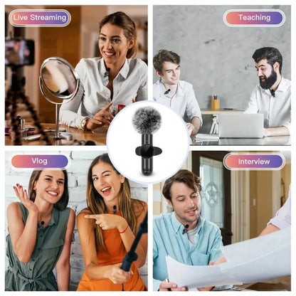 Wireless  Microphone for iPhone & Android