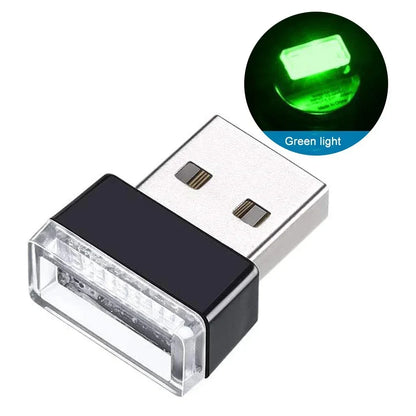 Mini USB LED Ambient Light – Plug & Play Lamp for Car, Laptop & Power Bank