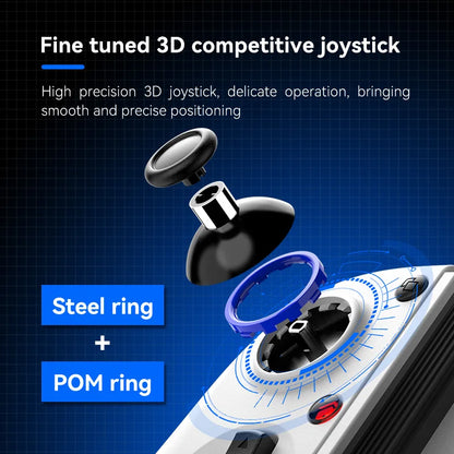 Tethered Oasis Telescopic Wireless Gamepad Controller – Bluetooth 5.2, Hall Effect Joystick, Switch/Android/iOS/PS3/PS4/Xbox