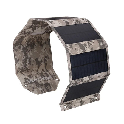 Tethered Oasis 100W Folding Solar Panel – Portable USB Charger for Camping & Outdoors