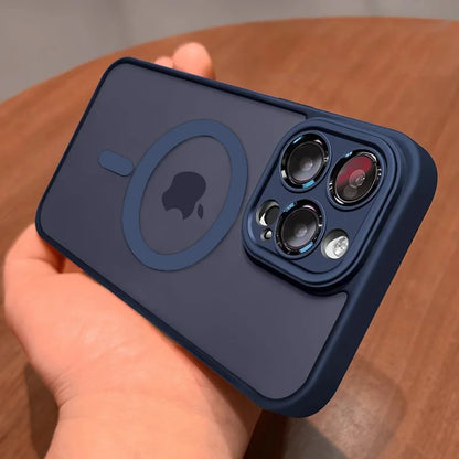 Matte MagSafe iPhone Case — Shockproof, Anti-Fingerprint, Slim Fit