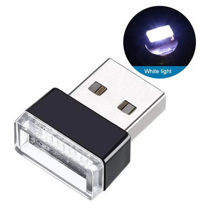 Mini USB LED Ambient Light – Plug & Play Lamp for Car, Laptop & Power Bank