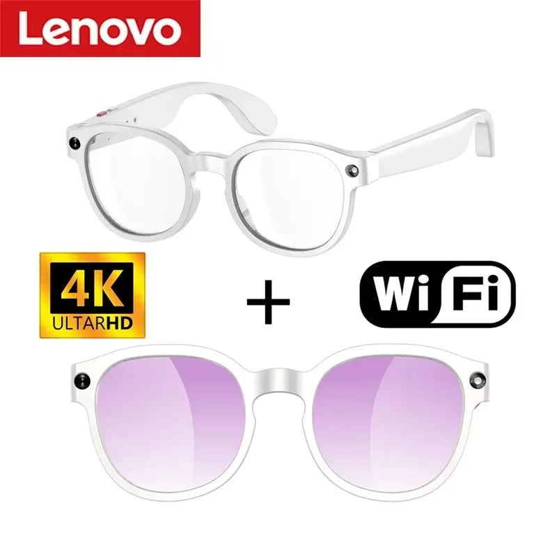 AI Smart Glasses 4K – Camera, Bluetooth, AI Translation.