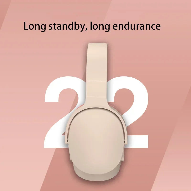 Wireless Bluetooth 5.3 Headphones with Mic