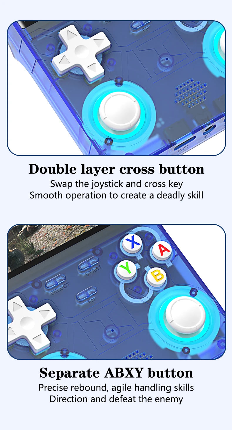 Tethered Oasis Ultra Retro Handheld Game Console – 15,000 Games, 4" Screen, 64GB/128GB