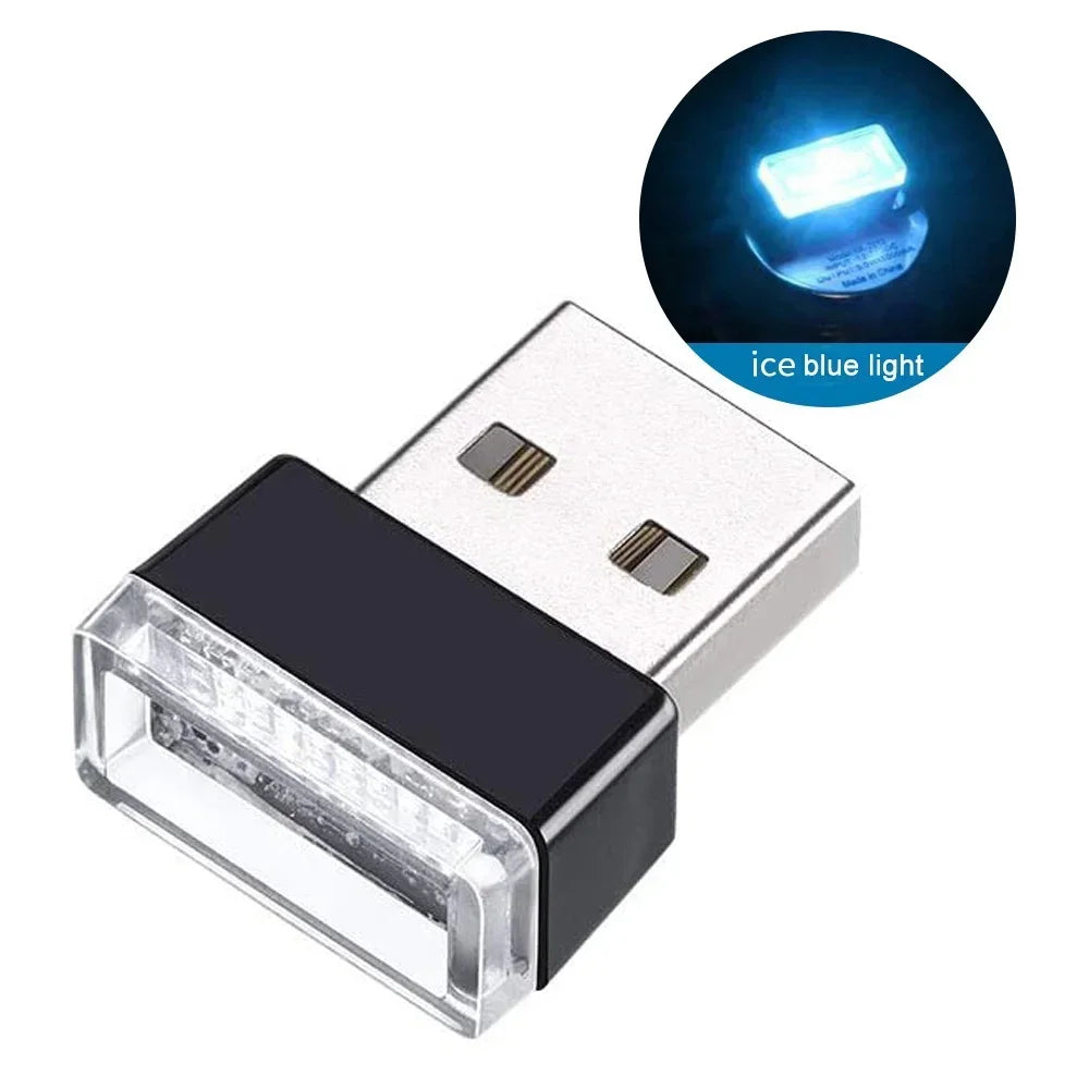 Mini USB LED Ambient Light – Plug & Play Lamp for Car, Laptop & Power Bank