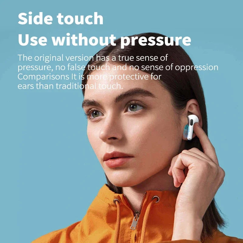 Tethered Oasis Air Pro 7 Wireless Earbuds – Bluetooth 5.1, Waterproof, Touch Control & Mic