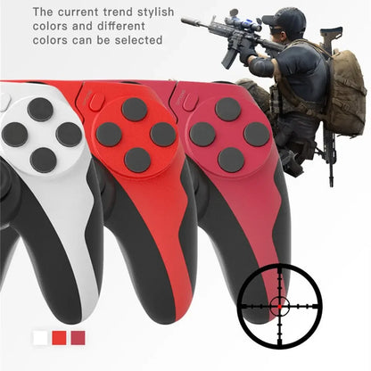 Wireless Gamepad with Six-Axis Gyroscope & Dual Vibration for PS4, PS3 & PC
