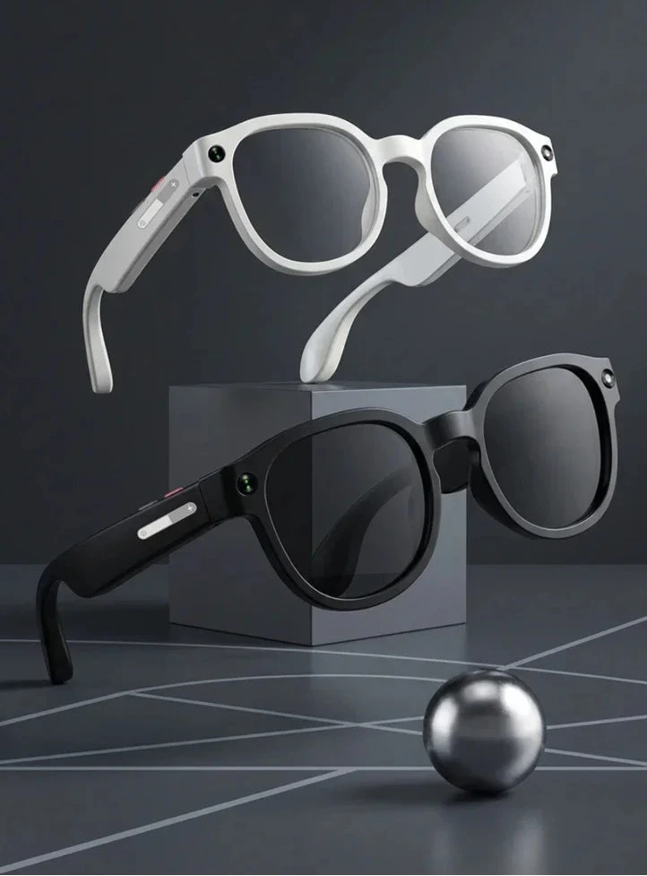 AI Smart Glasses 4K – Camera, Bluetooth, AI Translation.