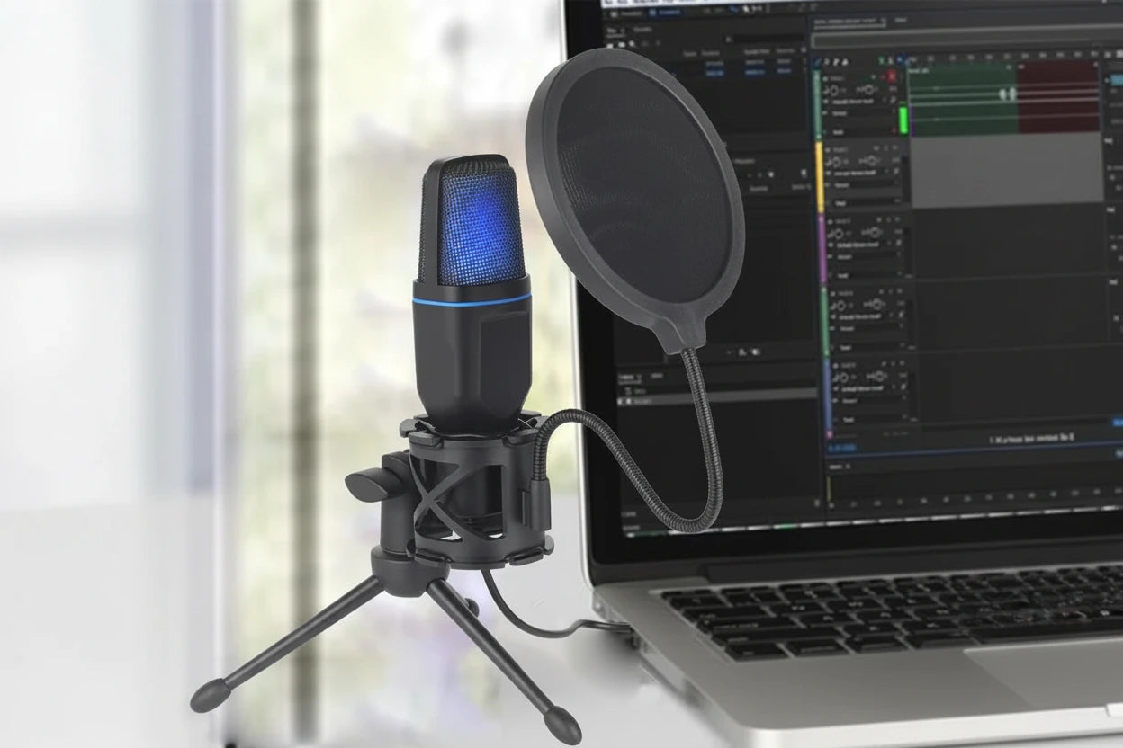 USB RGB Condenser Microphone for Gaming, Podcasting & Streaming