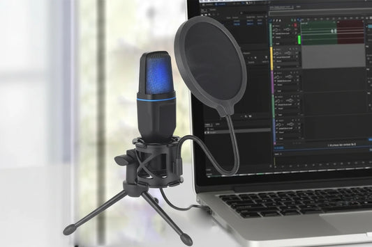 USB RGB Condenser Microphone for Gaming, Podcasting & Streaming