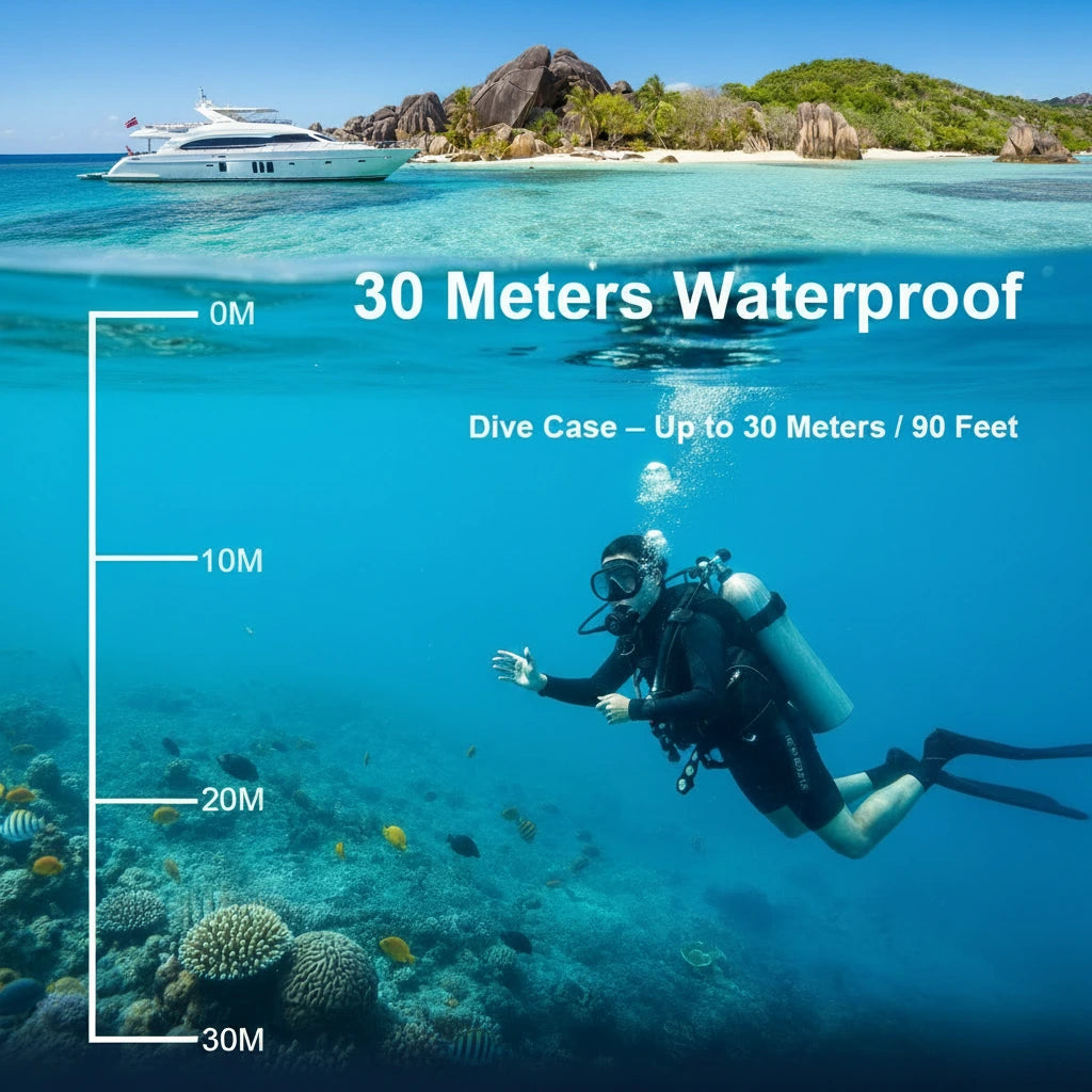 4K Action Camera – Waterproof, WiFi, 170° Wide Angle