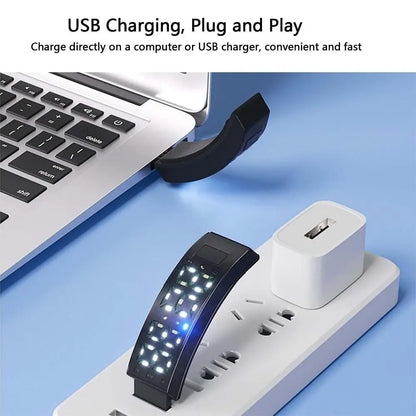 LED Digital Alarm Clock Watch Snooze-proof Alarm Bracelet with Running Pedometer Waterproof Vibrating Alarm