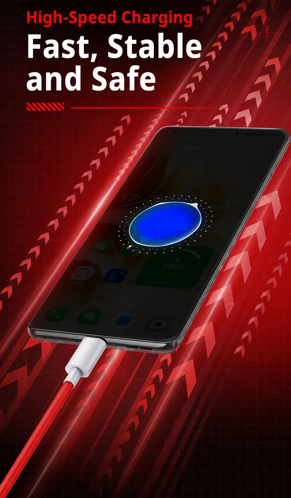 65W Fast Charging USB-C Cable